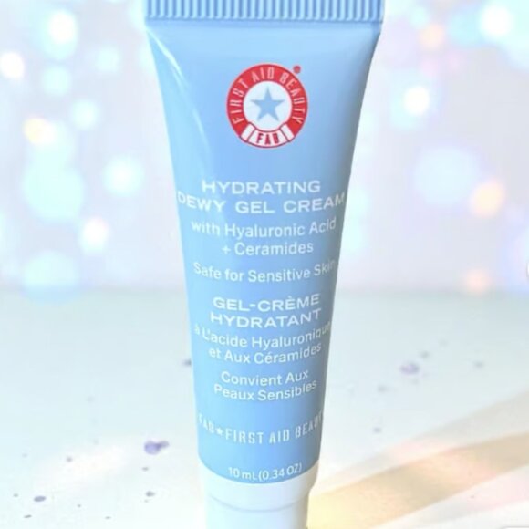 Brand New First Aid Beauty Hydrating Dewy Gel Cream 10mL Travel Size - Picture 1 of 4